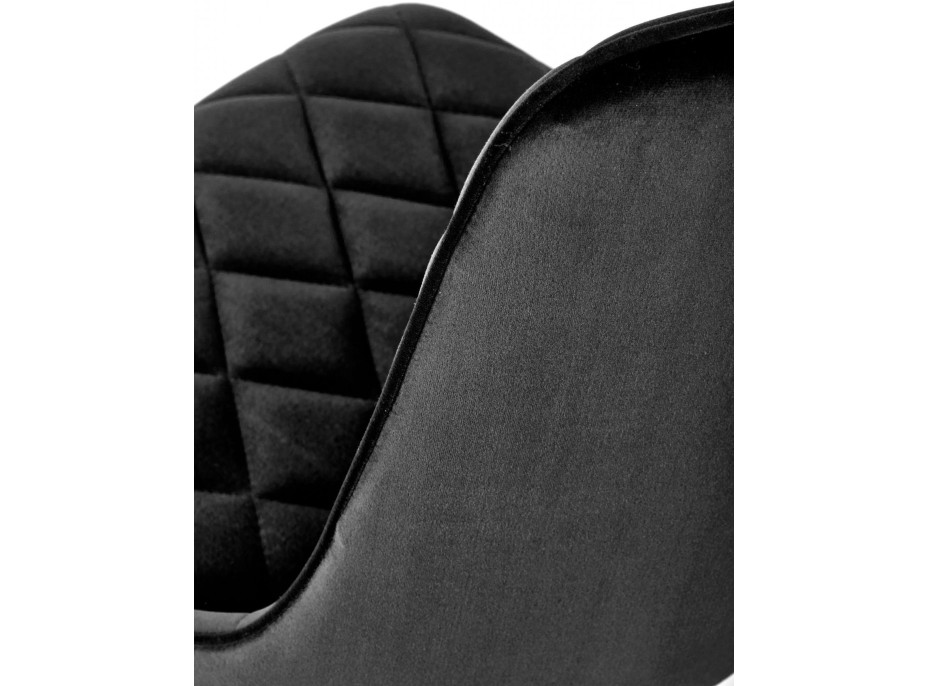 Jedálenská stolička HALINA - čierna