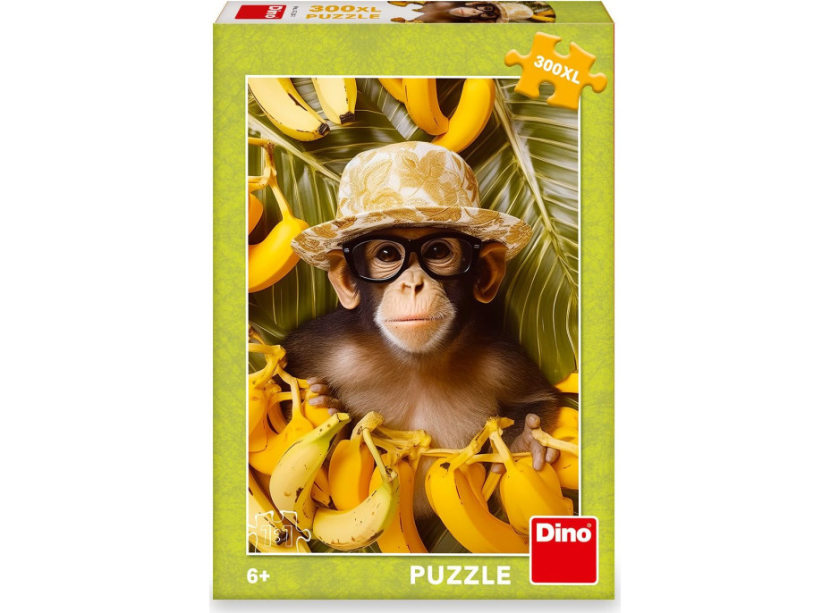 DINO Puzzle Šimpanz XL 300 dielikov