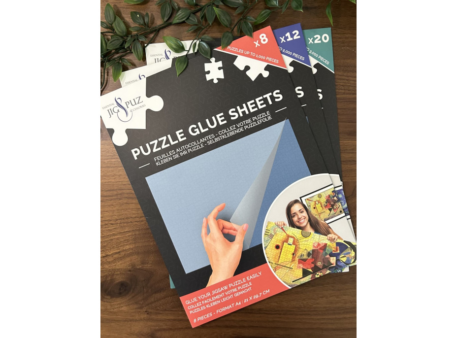 JIG&PUZ Lepiaca fólia na puzzle pre 3000 dielikov