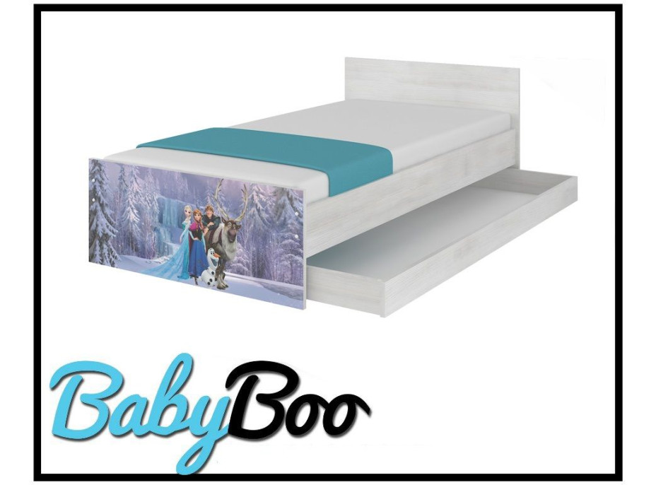 Detská posteľ MAX bez šuplíku Disney - FROZEN II 160x80 cm