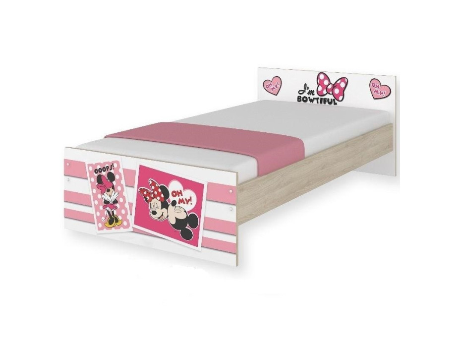 Detská posteľ MAX bez šuplíku Disney - MINNIE II 180x90 cm