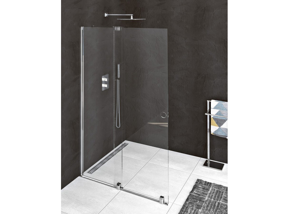 Polysan MODULAR SHOWER zástena s pojazdmi 1000 mm MS5-100