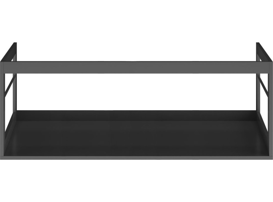 GSI PURA konštrukcia pod umývadlo 102x46cm, čierna mat MSP10228