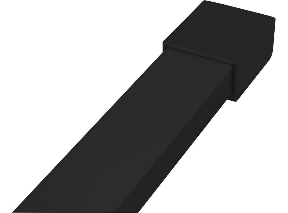 Polysan MODULAR SHOWER BLACK, vzpera kolmá 1200 mm MSBR1B