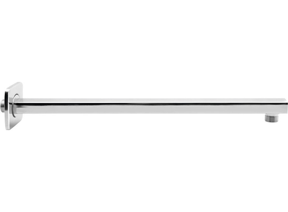 Aqualine Sprchové ramienko hranaté nízke, 404mm, chróm TQ043