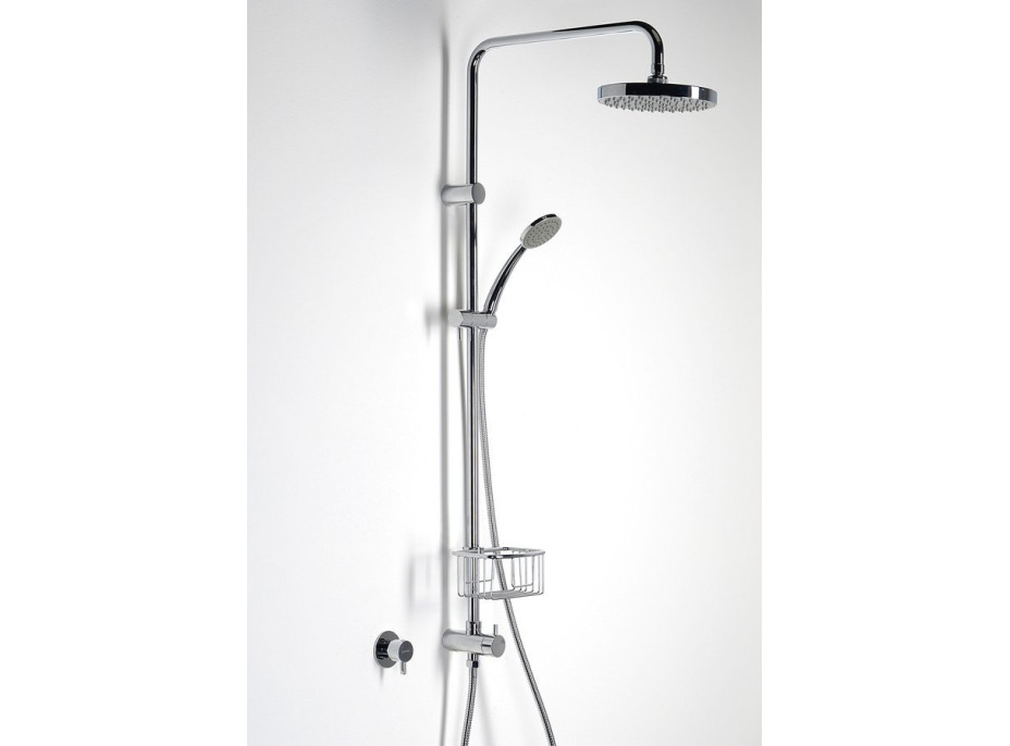 Sapho SMART drôtená polička na sprchovú tyč 18-25mm, chróm 76260