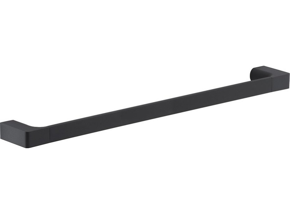 Gedy PIRENEI držiak uterákov 600x66mm, čierna mat PI216014