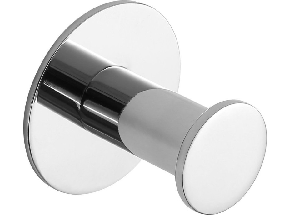 Sapho X-ROUND samolepiaci háčik, nerez lesk XR219