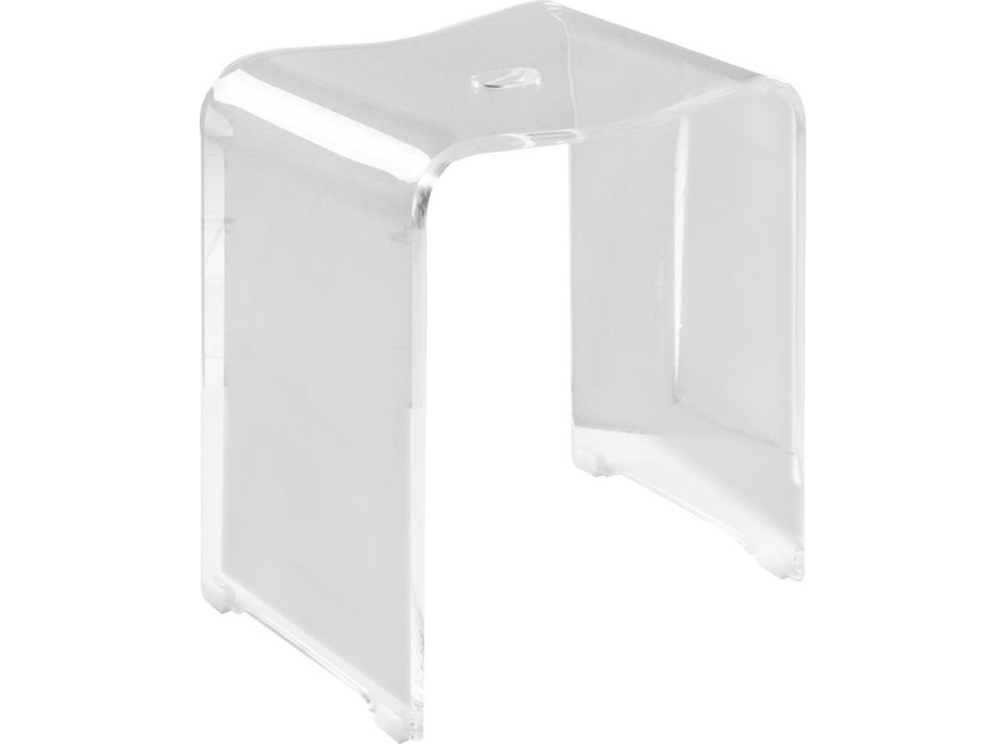 Ridder TRENDY kúpeľňová stolička 40x48x27,5cm, číra A211100