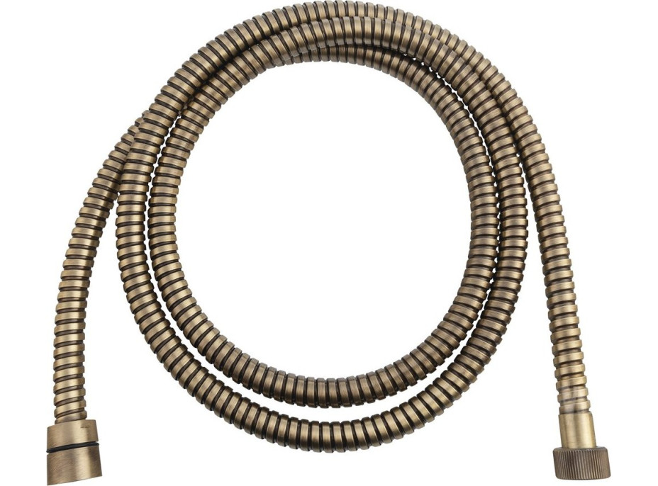 Sapho POWERFLEX kovová sprchová hadica, 175cm, bronz FLE10BR