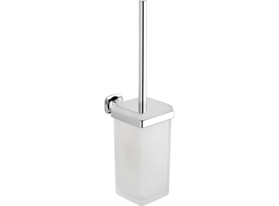METAFORM AIDA WC kefa závesná, mliečne sklo, chróm AI008