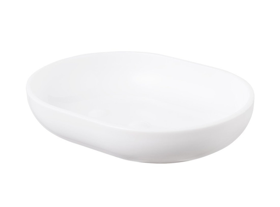 Aqualine SNOW mydlenka na postavenie, biela/bambus 7581