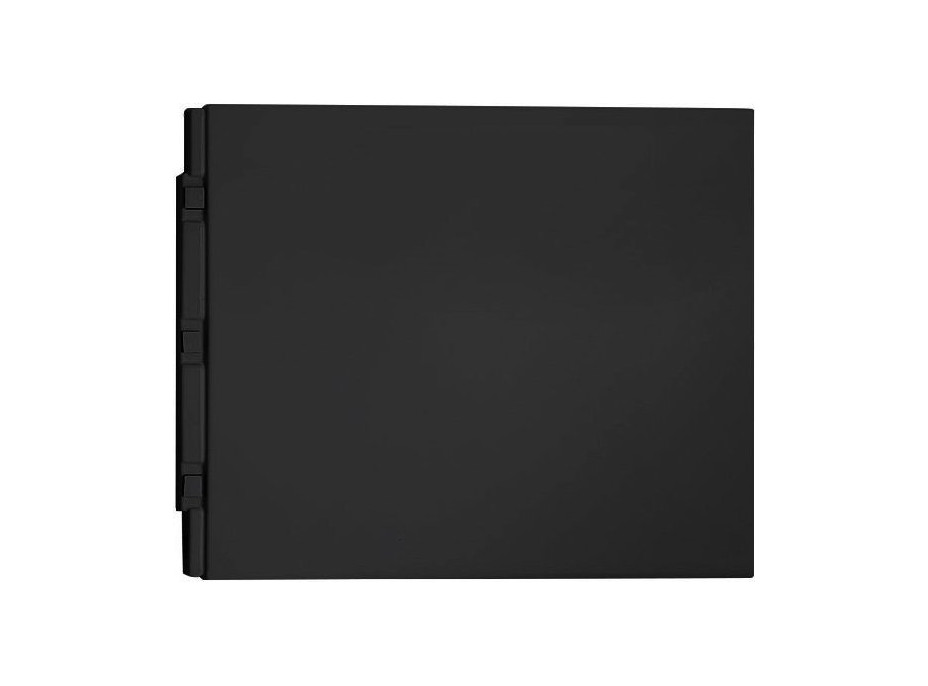 Polysan PLAIN panel bočný 100x59cm, čierna mat 72723.21