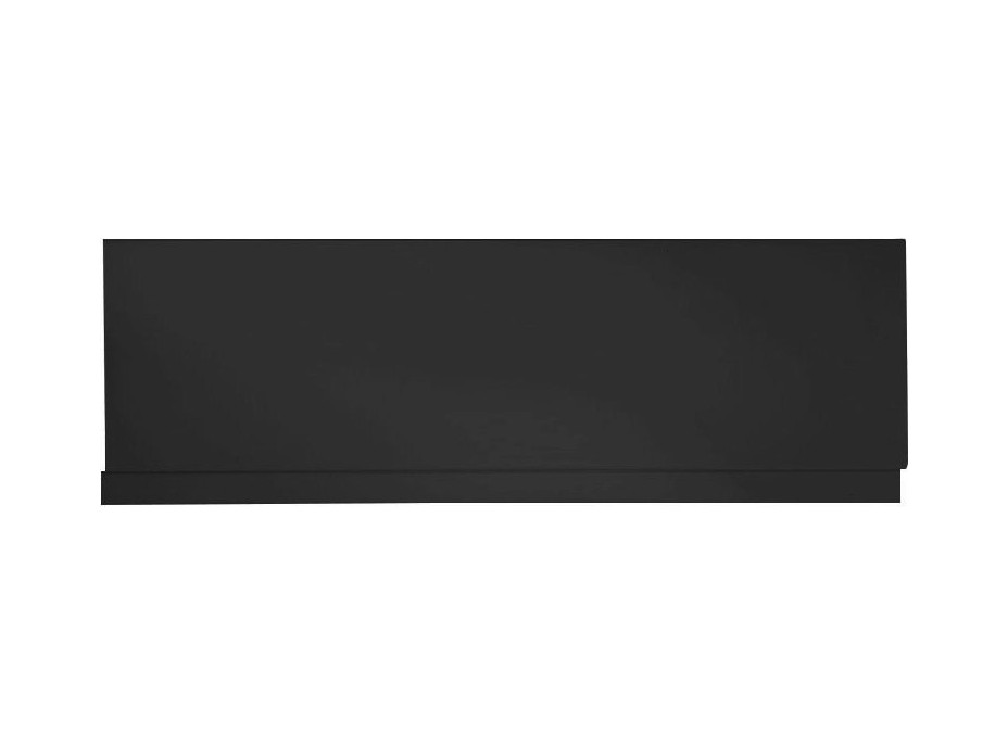 Polysan PLAIN NIKA panel 180x59cm, čierna mat 72543.21