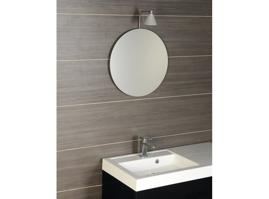 Aqualine Zrkadlo okrúhle ø 50cm, bez úchytu 22443