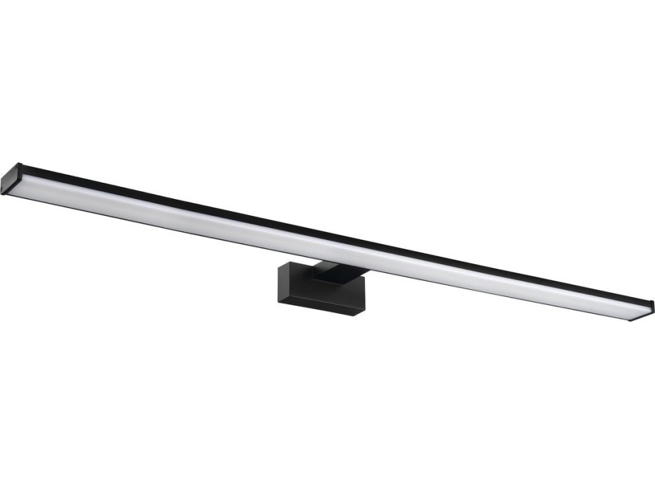 Sapho CHICAGO MAX LED svietidlo, 780x120x40mm, 15W, 230V, plast, čierna mat AU473