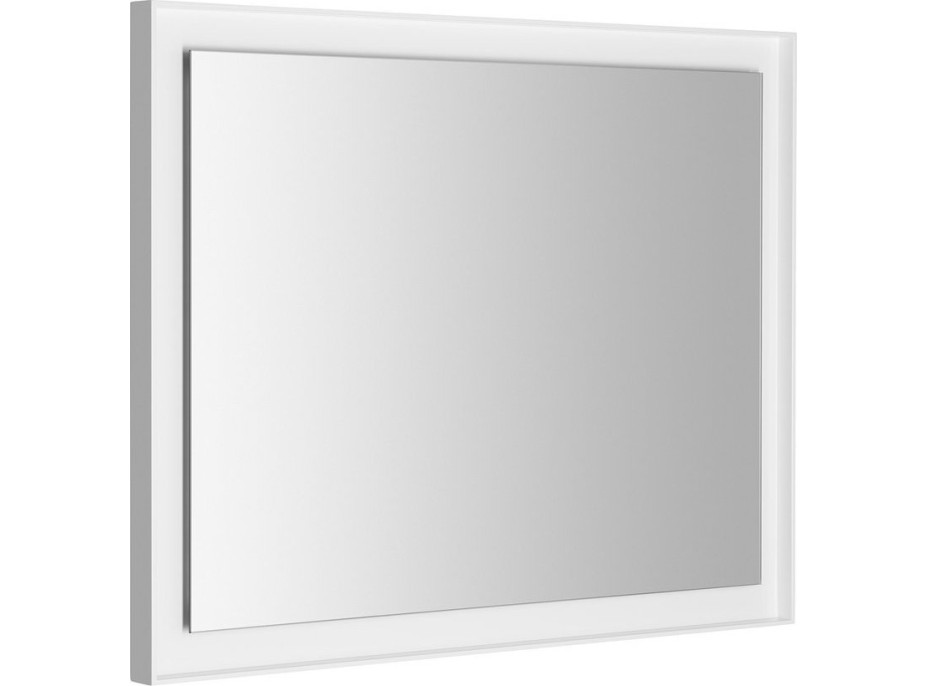 Sapho FLUT zrkadlo s LED podsvietením 900x700mm, biela FT090