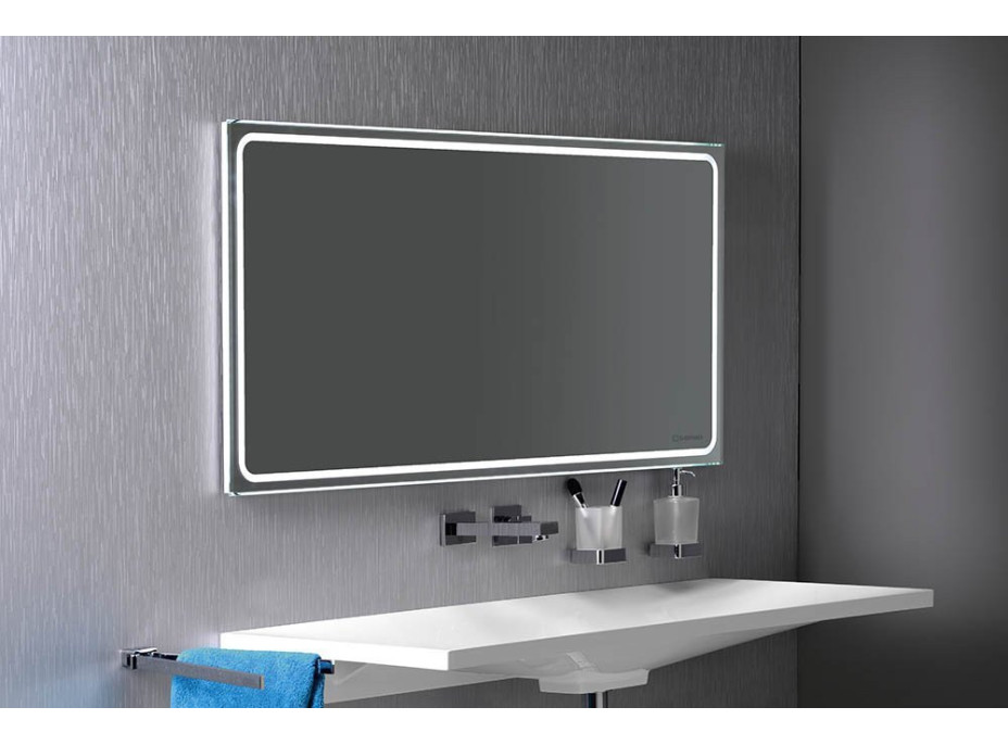 Sapho GEMINI zrkadlo s LED osvetlením 1200x600mm GM120