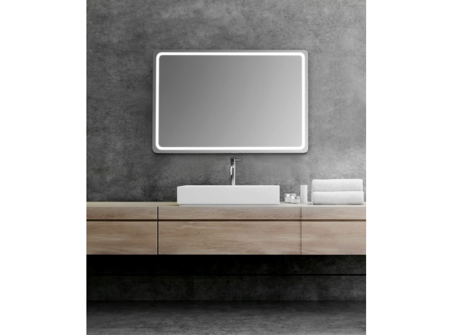 Sapho NYX zrkadlo s LED osvetlením 900x500mm NY090