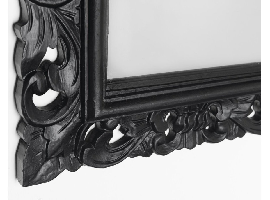 Sapho SAMBLUNG zrkadlo vo vyrezávanom ráme 40x70cm, čierna IN113
