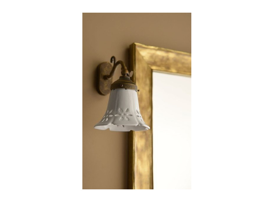 Sapho MARSALA svietidlo E14, 40W, 230V, keramické tienidlo, bronz MC077