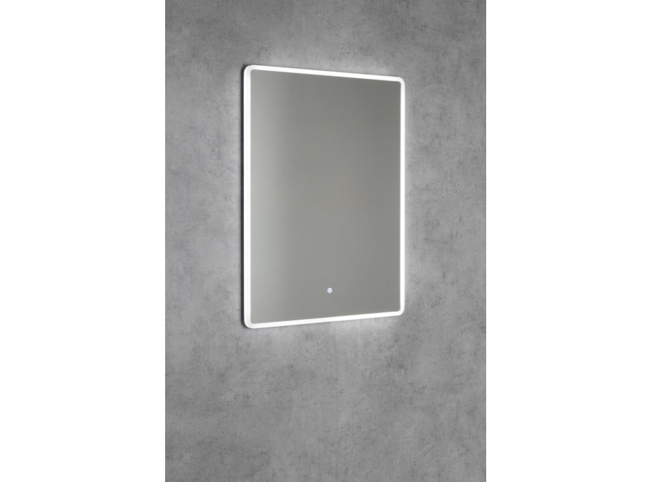 Sapho PIRI zrkadlo s LED osvetlením 60x80cm, senzor, 2700-6500K PR600S