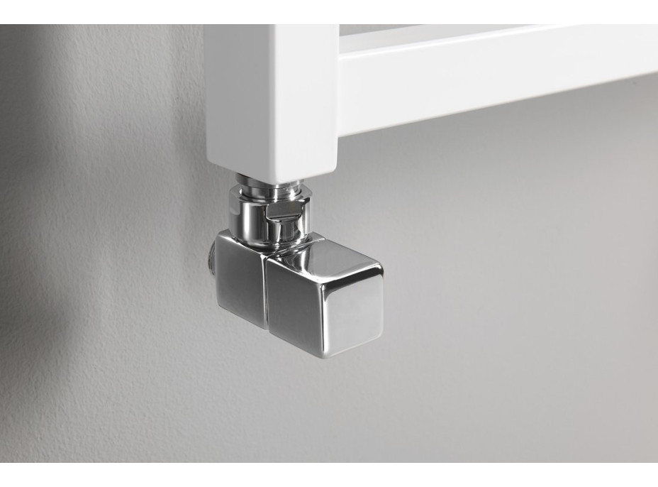 Sapho CUBE pripojovacia sada ventilov ručná rohová, chróm CP4010S