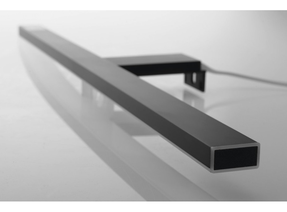 Sapho ESTHER 2 LED svietidlo, 8 W, 500x14x107 mm, čierna E27586CI