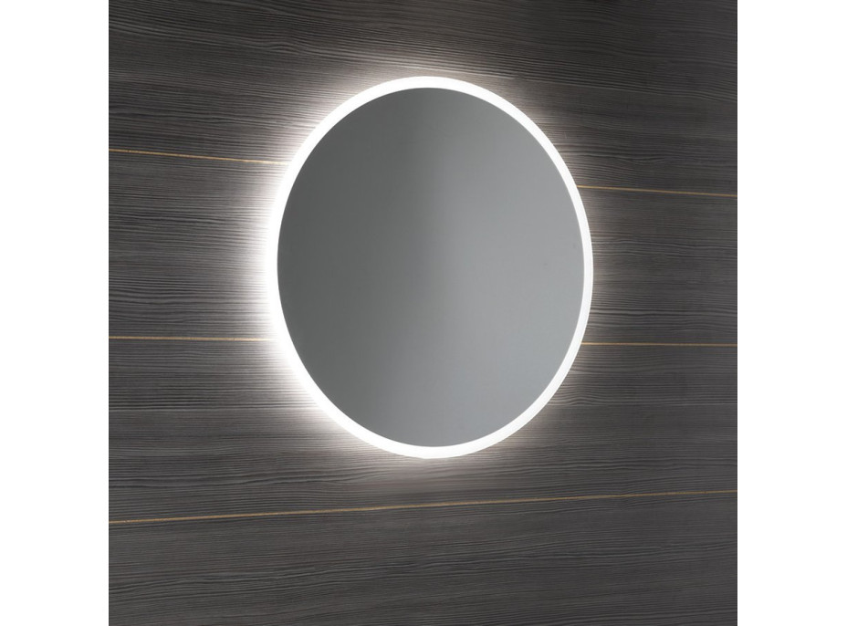Sapho VISO okrúhle zrkadlo s LED osvetlením ø 80cm VS080