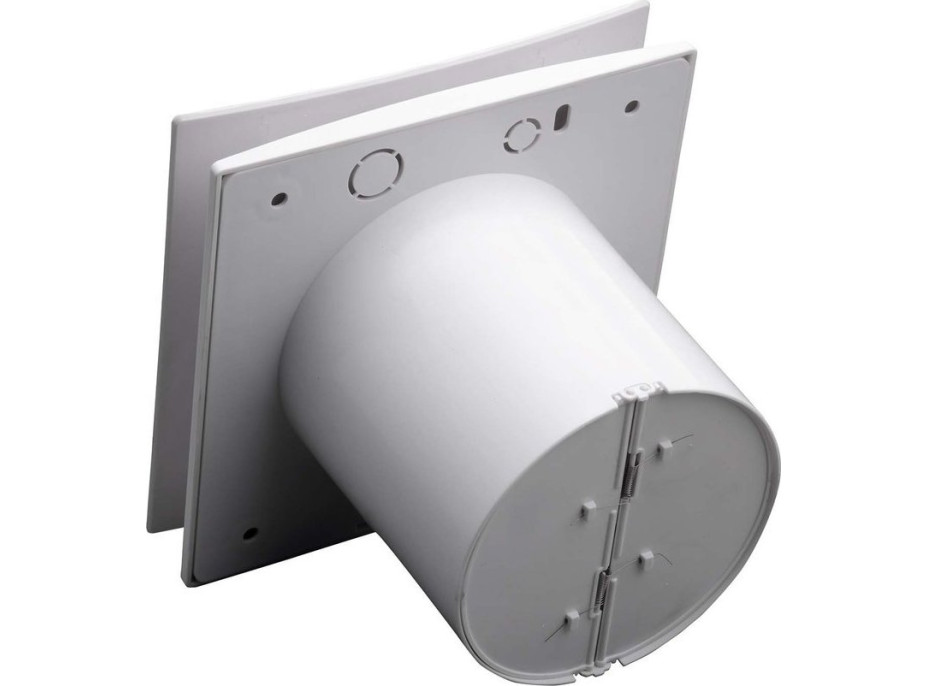 Sapho EIRA kúpeľňový ventilátor axiálny, 15W, potrubie 100mm, biela EI101