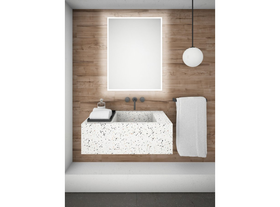 Aqualine TAURI zrkadlo s LED osvetlením 60x80cm TW260