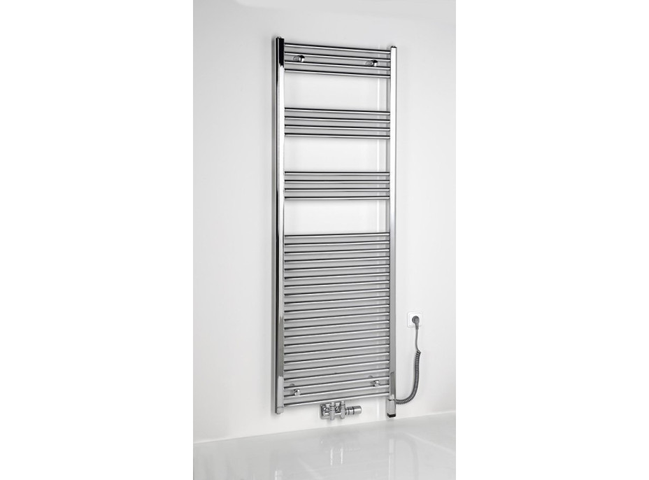 Sapho ONE D vykurovacia tyč s termostatom, 300 W, pravá, chróm ONE-DC-300