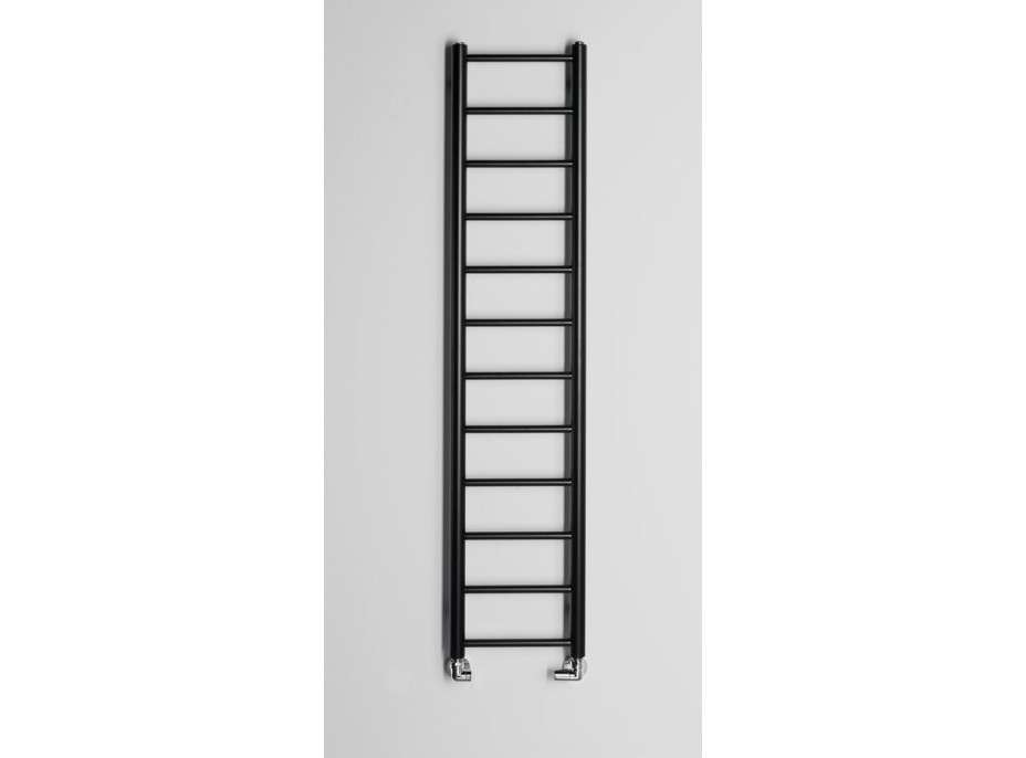 Sapho DINA vykurovacie teleso 300x1380 mm, čierna mat IR373B