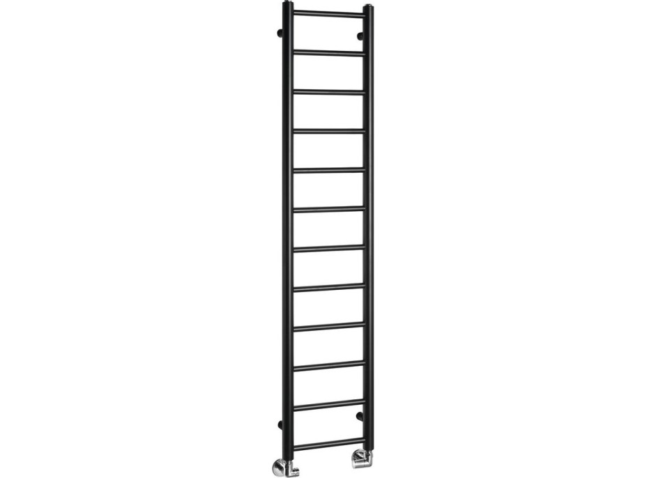 Sapho DINA vykurovacie teleso 300x1380 mm, čierna mat IR373B