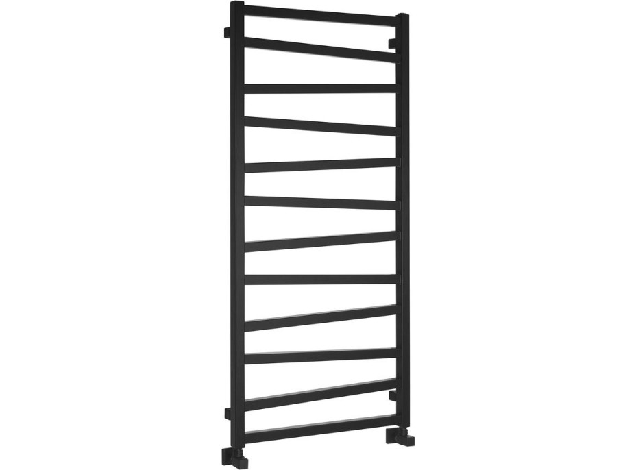 Sapho ZIG vykurovacie teleso 600x1334 mm, čierna mat ZG613B
