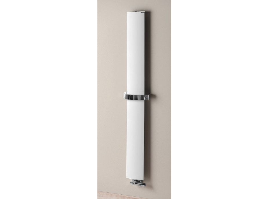 Ridea OTHELLO MONO SLIM hliníkové vykurovacie teleso 300x1890mm, biela mat 2301189030SB
