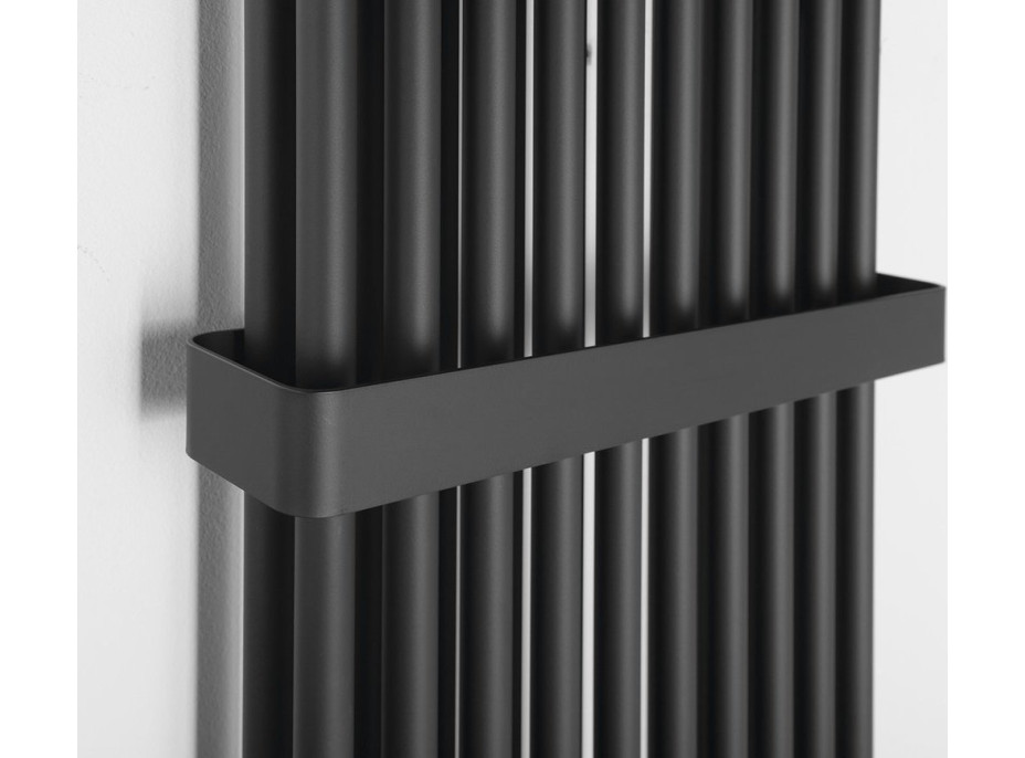Sapho FEDE vykurovacie teleso 1500x490 mm, 10 seg., čierna mat IR193