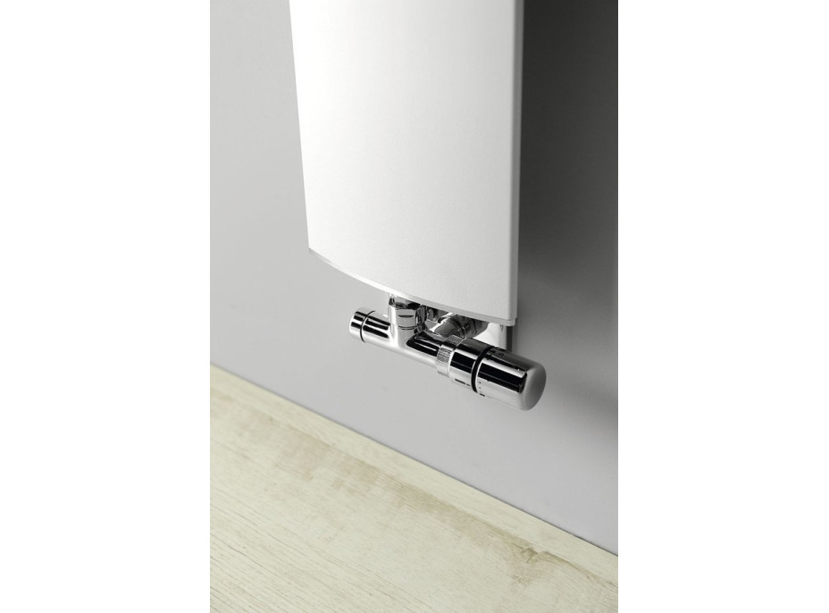 Ridea OTHELLO MONO SLIM hliníkové vykurovacie teleso 300x1890mm, biela mat 2301189030SB