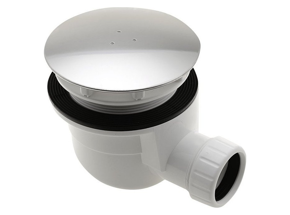 Gelco GELCO vaničkový sifón, priemer otvoru 90mm, DN40, krytka nerez lesk PB90