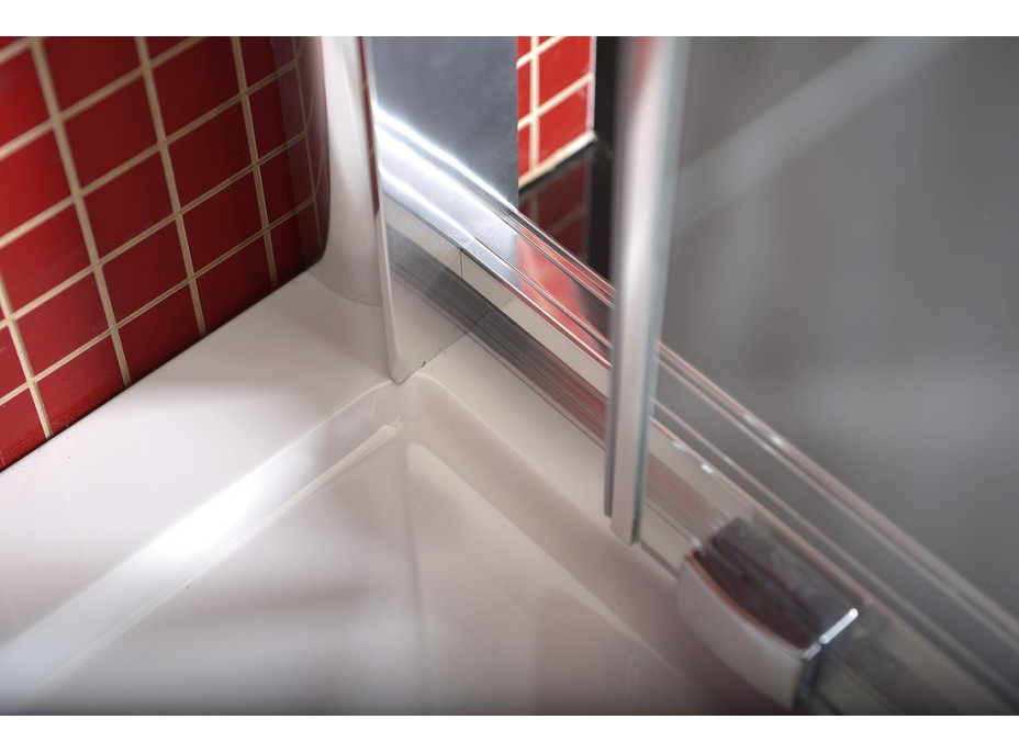 Polysan LUCIS LINE sprchové dvere 1300mm, číre sklo DL1315