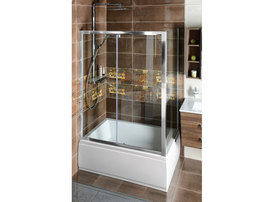 Polysan DEEP sprchové dvere 1100x1650mm, číre sklo MD1116