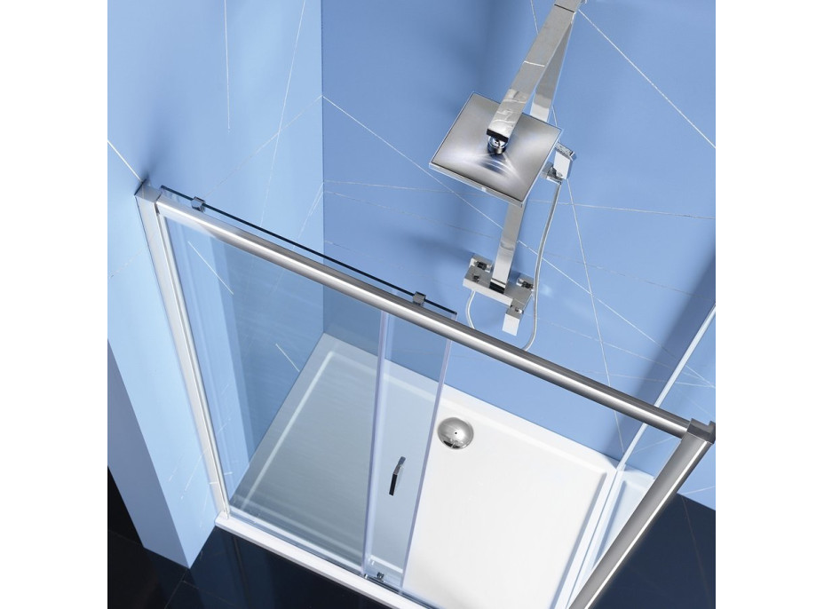 Polysan EASY LINE sprchové dvere 1600mm, číre sklo EL1815