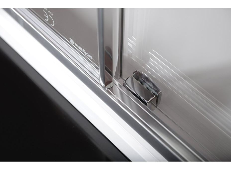 Polysan LUCIS LINE sprchové dvere 1000mm, číre sklo DL1015