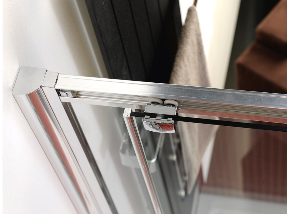 Polysan LUCIS LINE sprchové dvere 1600mm, číre sklo DL4315