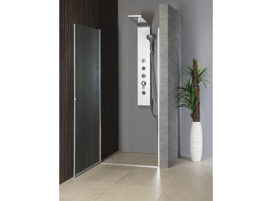 Aqualine PILOT otočné sprchové dvere 1000mm PT100