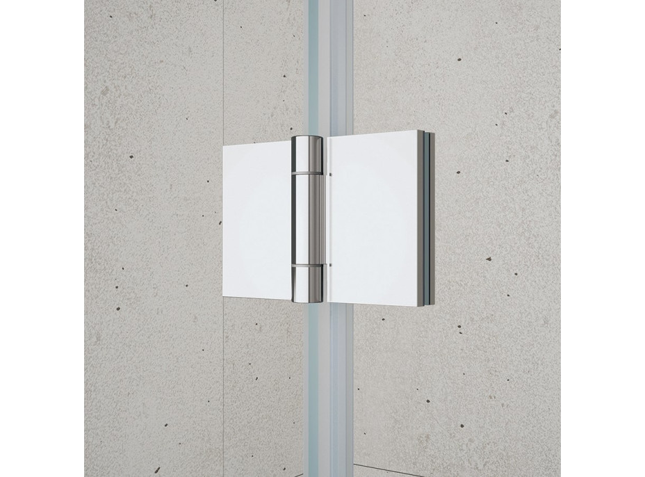 Gelco LORO sprchové dvere skladacie 900 mm, číre sklo GN4590