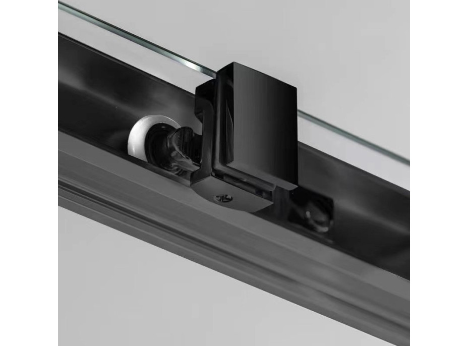 Gelco SIGMA SIMPLY BLACK sprchové dvere posuvné 1000 mm, číre sklo GS1110B
