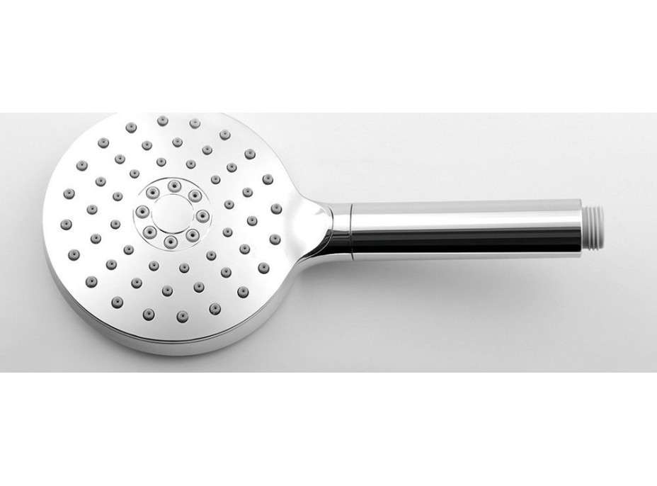 Sapho Ručná masážna sprcha otočná, 3 režimy, priemer 120mm, ABS/chróm 1204-32