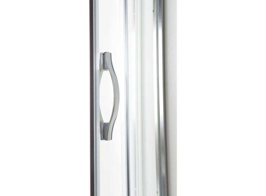 Gelco AKCIA štvrťkruhová sprchová zástena 900x900x1900mm, číre sklo AG4290