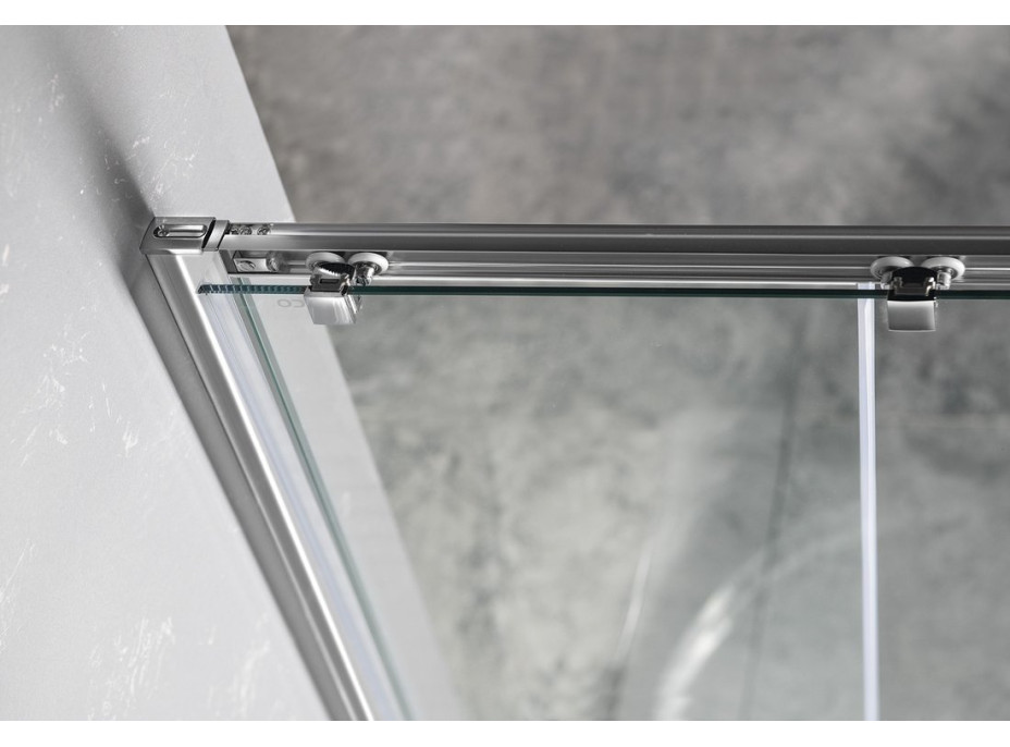 Gelco SIGMA SIMPLY štvrťkruhová sprchová zástena 900x900 mm, R550, číre sklo GS5590